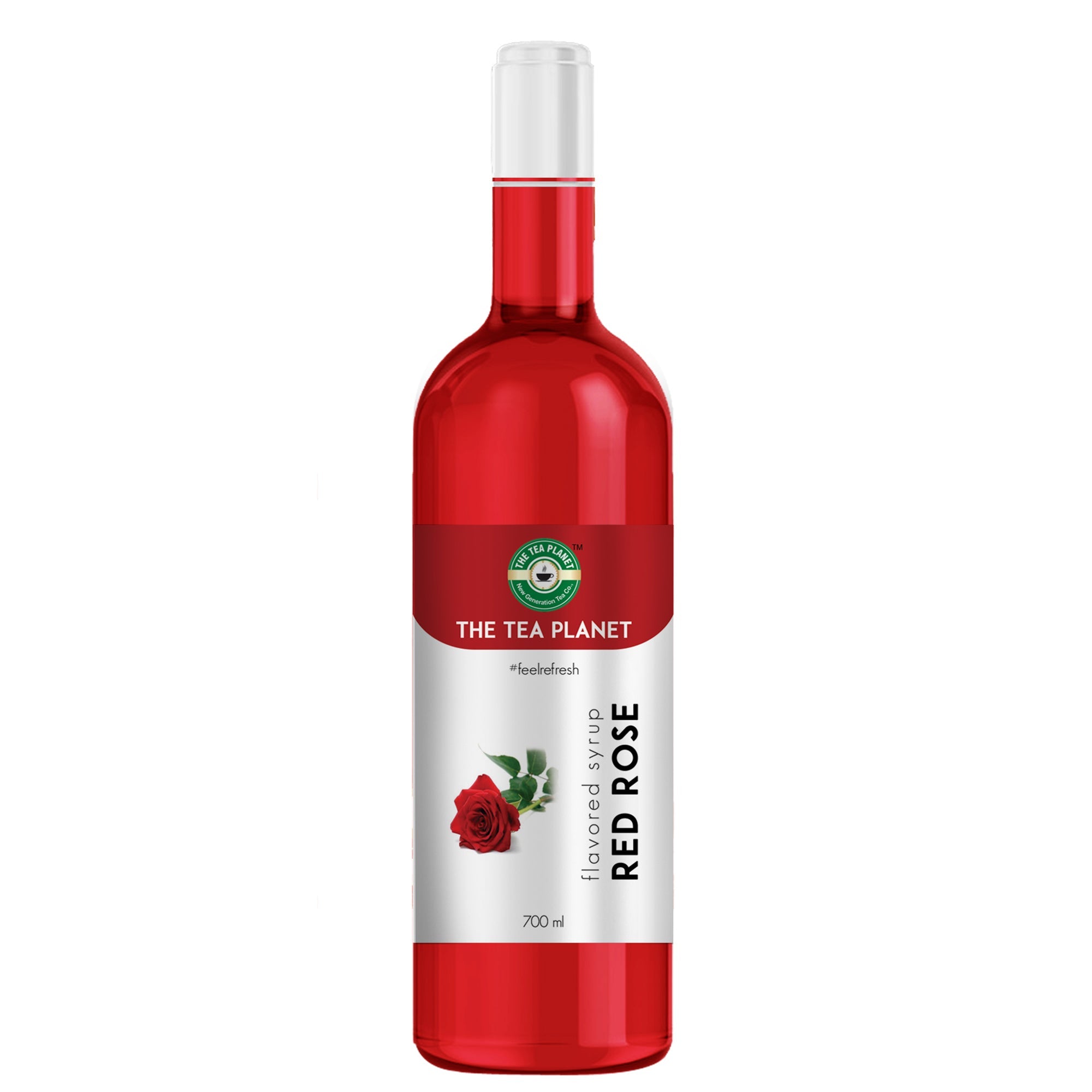 Red Rose Flavored Syrup - 700 ml