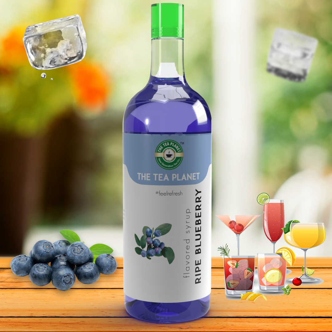 Ripe Blueberry Flavored Syrup - 700 ml