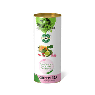 Rose Petals, Safflower, Bergamot Orthodox Tea - 50 gms