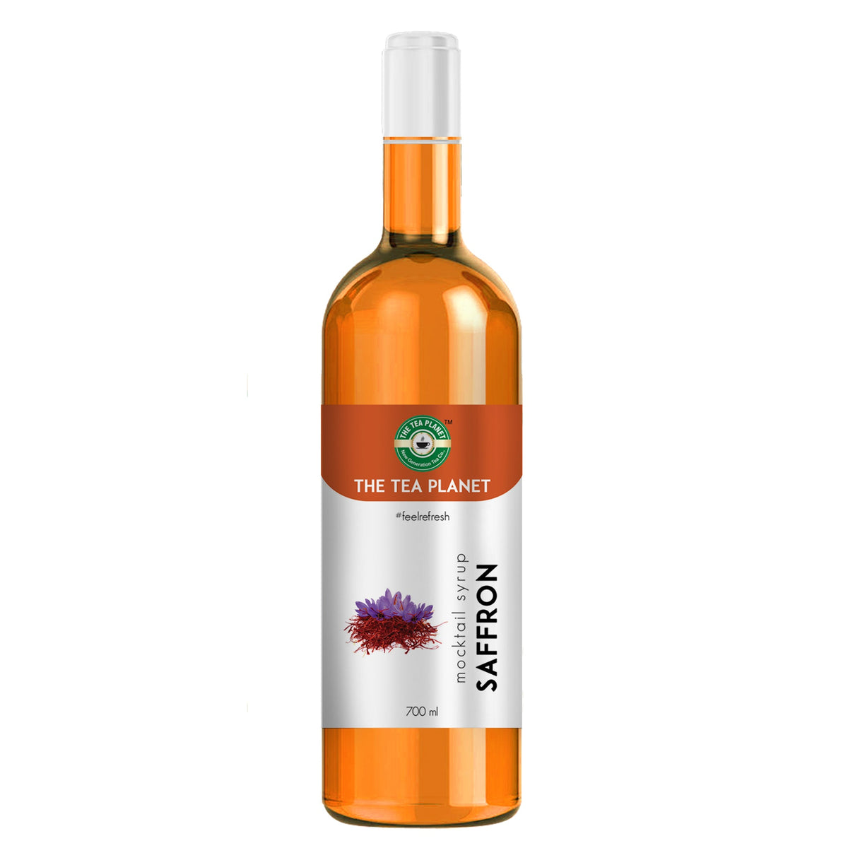 Saffron Mocktail Syrup - 700 ml