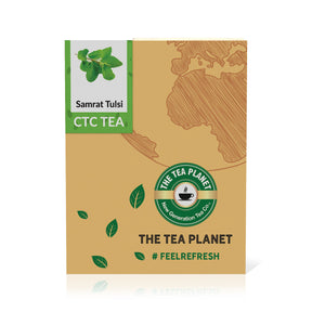 Samrat Tulsi Flavored CTC Tea 1
