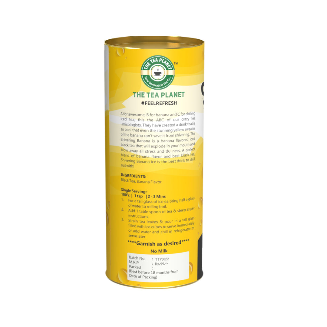 Shivering Banana Orthodox Black Tea - 50 gms