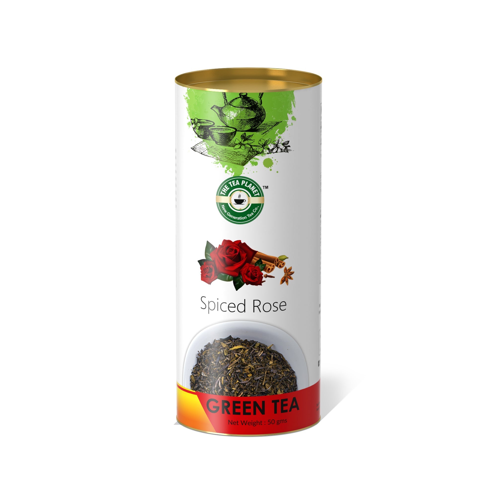 Spiced Rose Orthodox Tea - 50 gms