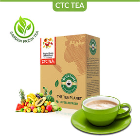 Tropical Fruits/Mixed Fruit Flavored CTC Tea - 100 gms