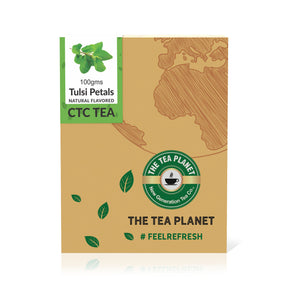 Tulsi Black Flavored CTC Tea - 100 gms