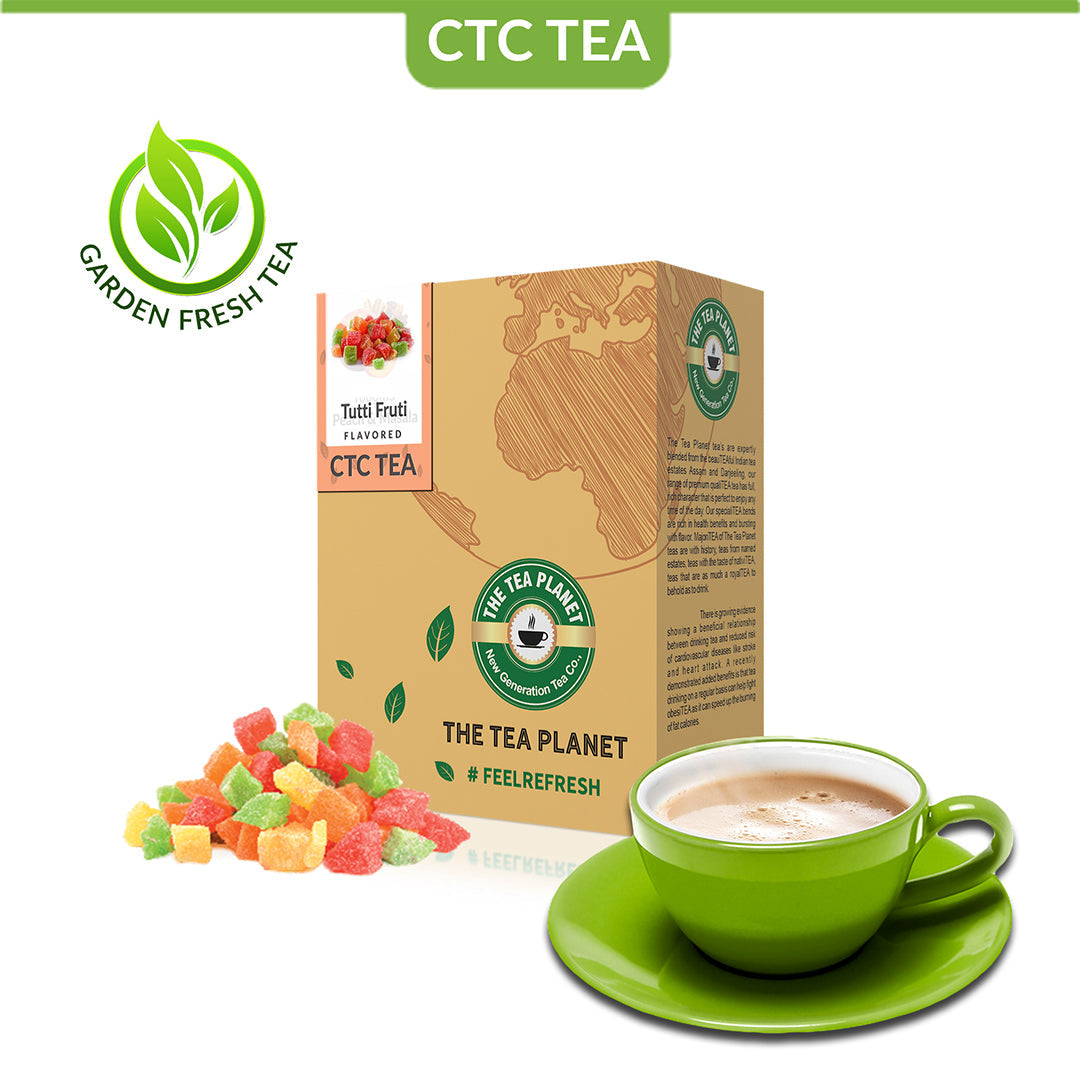 Tutti Fruti Flavored CTC Tea - 100 gms