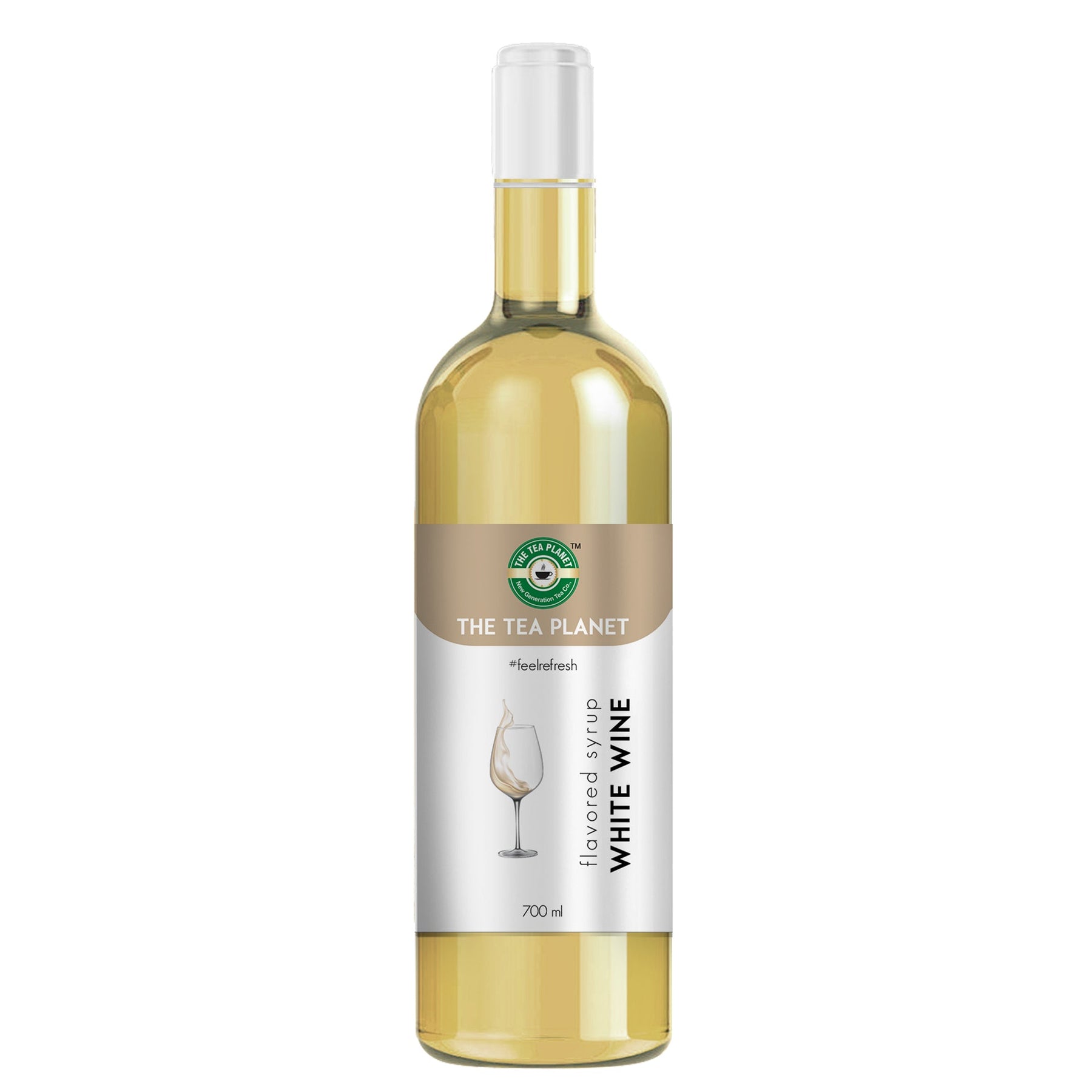 Sparkling White Wine Flavored Syrup - 700 ml